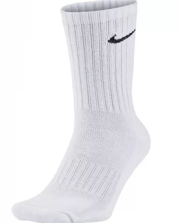 Nike Cushioned Training Crew Socks "WHITE/BLACK"