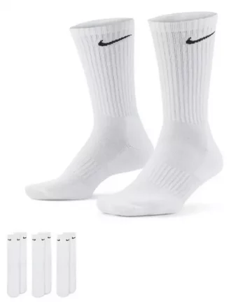 U NK EVERYDAY CSH CRW 3PR 132 "WHITE/BLACK"