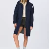 Marthe rain Coat W "Navy" - Les Arcs