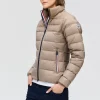 Ariane Light Down Jacket W "Brown" - Les Arcs