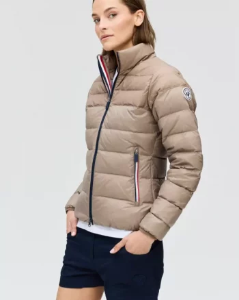 Ariane Light Down Jacket W "Brown" - Les Arcs