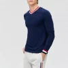 Philbert V-Neck M "Navy" - Les Arcs