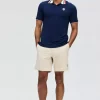 Philippe Polo Tee M "Navy" - Les Arcs