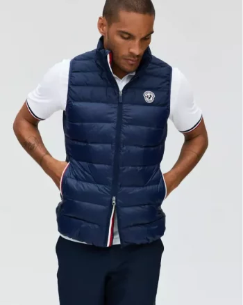 Adrian Light Down vest M "Navy" - Les Arcs