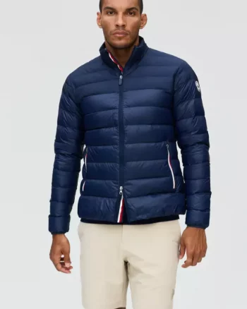 Adrian Light Down Jacket M "Navy" - Les Arcs