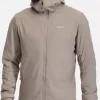 Holo Insulated Hood Jacket Men "rock taupe"- Bergans