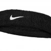 NIKE SWOOSH CLASSIC HEADBAND "BLACK/WHITE"