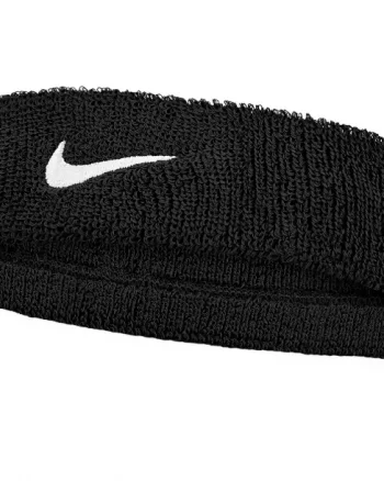 NIKE SWOOSH CLASSIC HEADBAND "BLACK/WHITE"
