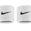NIKE SWOOSH CLASSIC WRISTBANDS "BLACK/WHITE"