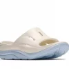 U Ora Recovery Slide 3 "ALABASTER / AMBIENT BLUE" - Hoka One One