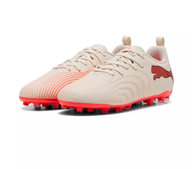 FUTURE 9 PLAY MG JR "Sugared Almond-PUMA White-Ultra Red-PUMA Black" - Puma