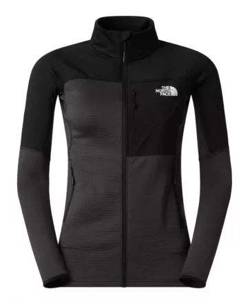 W POLARTEC POWERGRID STORMGAP JACKET "ASPHALT GREY/TNF BLACK" - The North Face