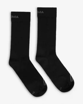 Line Wool Socks "Jet Black" - Aclima