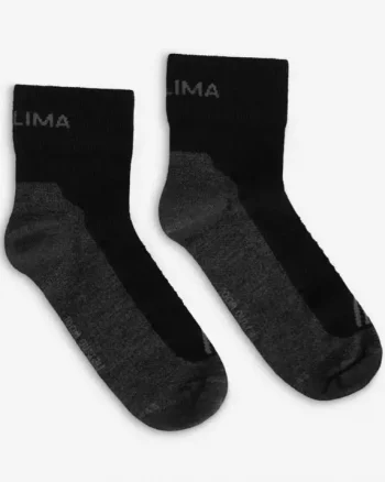Running Wool Socks 2-Pack "Jet Black" - Aclima