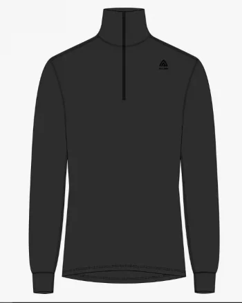 HotWool FR Polo M´s "Jet Black" - Aclima