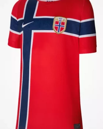 NORGE Youth Stadium home jersey 2026 "chile red" -Nike