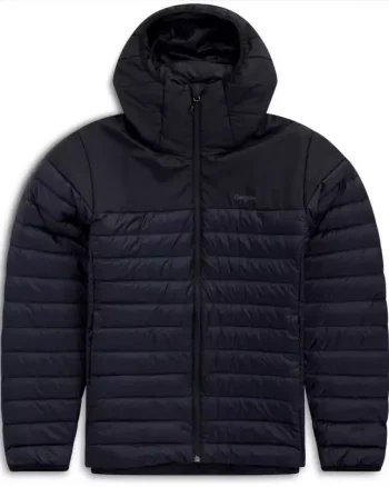 Lom Light Down Hood Jacket Men "Black" - Bergans