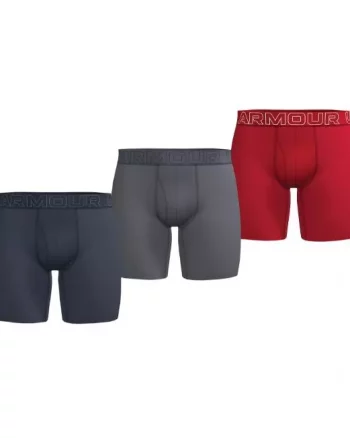 PERFORMANCE TECH - SOLID 6" 3pk "DOWNPOUR GRAY" - Under Armour