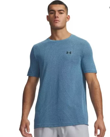 Vanish Seamless Novelty SS "Fresco Blue" - Under Armour