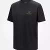 Kragg SL Cotton Bird Word SS M "24K Black" - Arcteryx