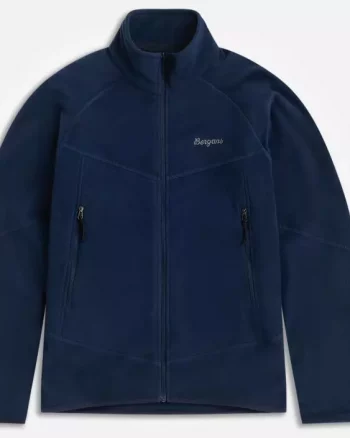 Storetind Fleece Jacket Junior "Navy Blue" - Bergans