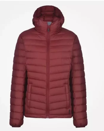 Blåhø 2.0 Dunjakke Dame "New Maroon" - Jotunheim
