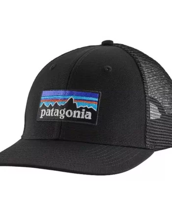 P-6 Logo Trucker Hat One Size "Black" - Patagonia
