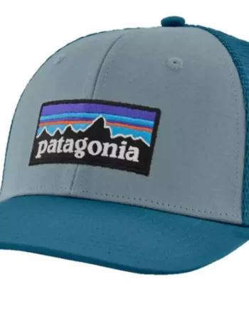 P-6 Logo Trucker Hat One Size "Blue Sage" - Patagonia