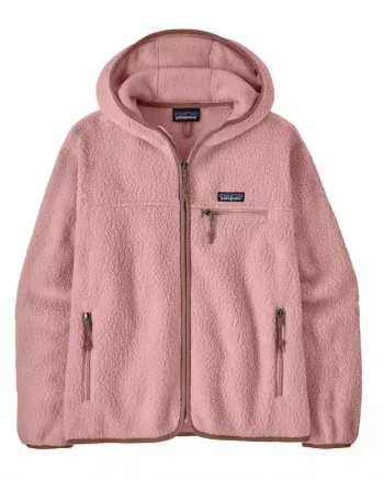W Retro Pile Hoody "Fuzzy Mauve" - Patagonia