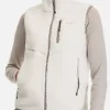Lunnan Pile Fleece Vest women "vanilla white"- Bergans