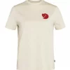 Fox Boxy Logo Tee W "Chalk White" - Fjällräven