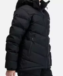 Junior Warm Down Jacket Unisex "Black" - Bergans
