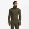 FleeceWool Polo w/ zip M's "Tarmac" - Aclima