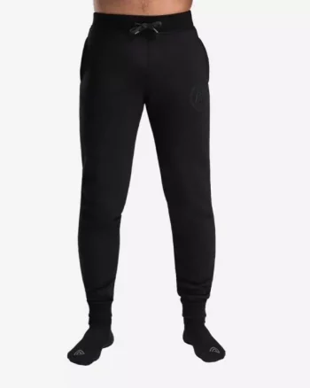 Fleecewool Joggers M´s "Jet Black" - Aclima