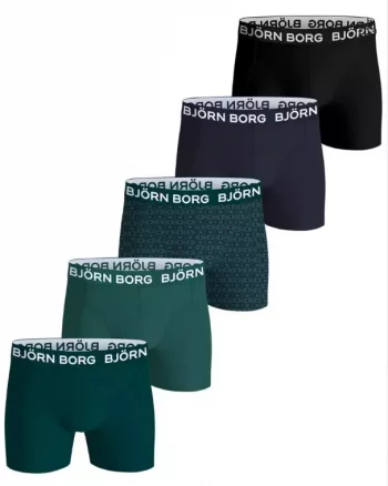 COTTON STRETCH BOXER 5p "MP003 - Multipack 3" - Bjørn Borg