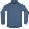 DUO ACTIVE MERINO 205 Z.NECK MAN "BERRY" - Devold