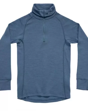 DUO ACTIVE MERINO 205 Z.NECK MAN "BERRY" - Devold