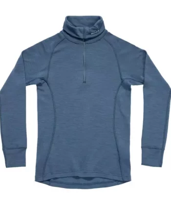 DUO ACTIVE MERINO 205 Z.NECK WMN "BERRY" - Devold