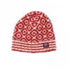 SVALBARD WOOL BEANIE "HINDBERRY/OFFWHITE" - Devold