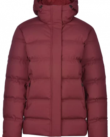 Varpet Dunjakke Dame "New Maroon" - Jotunheim