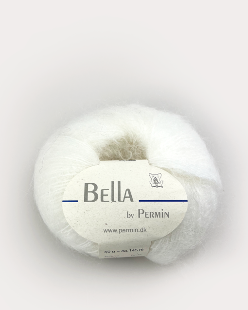 BELLA MOHAIR  883201 Hvit