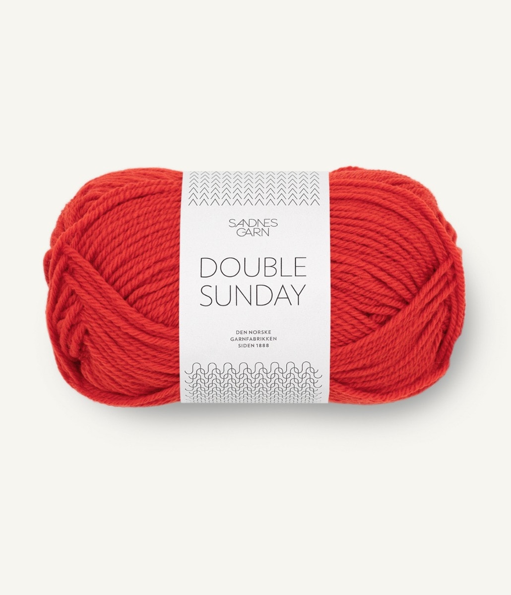 DOUBLE SUNDAY  4018 Scarlet Red