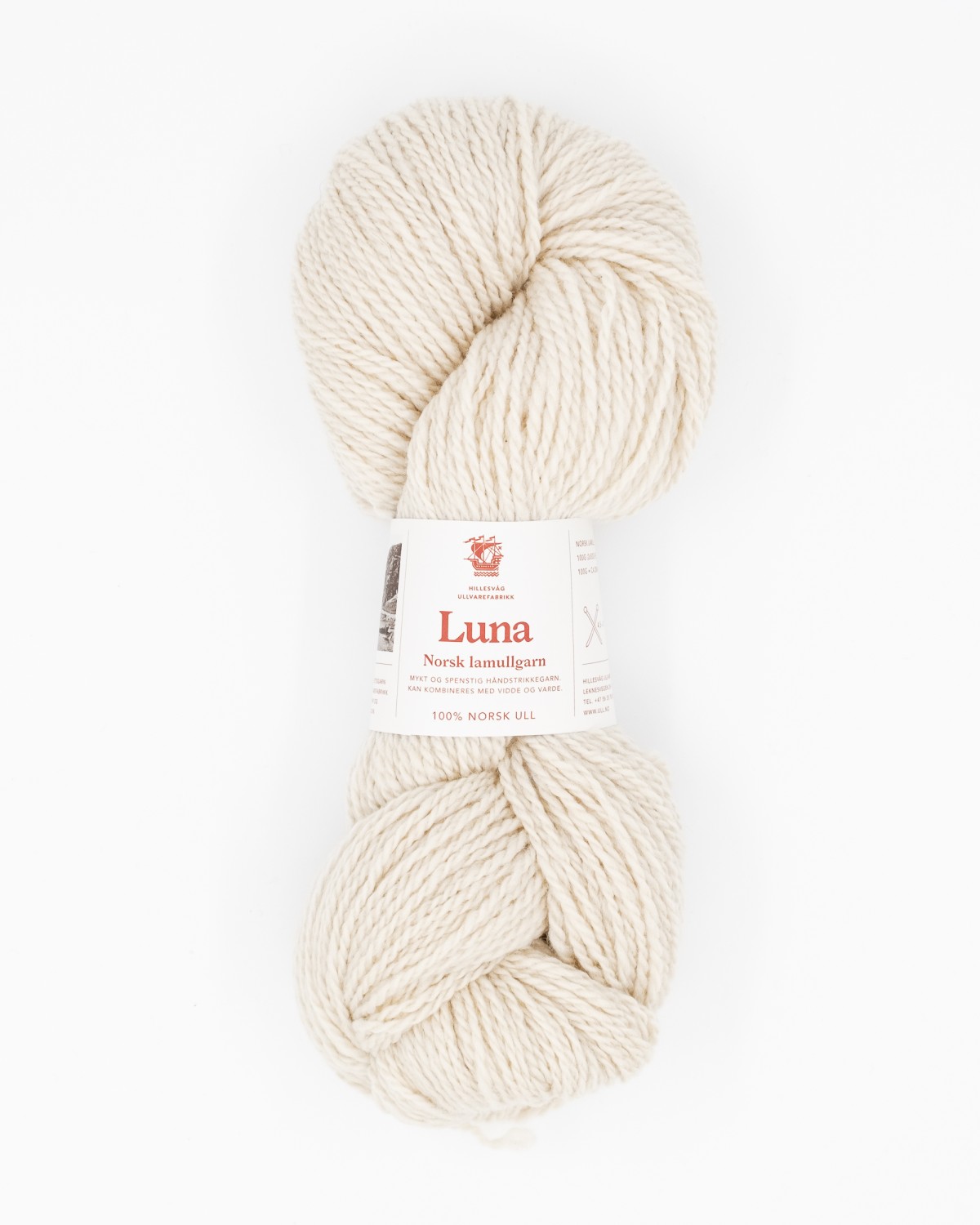 LUNA LAMULLGARN  420 Ecru