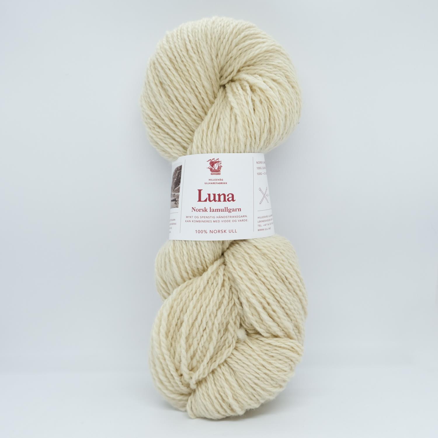 LUNA LAMULLGARN  420 Ecru