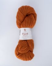 FJORD SOKKEGARN  3525 Cognac brun