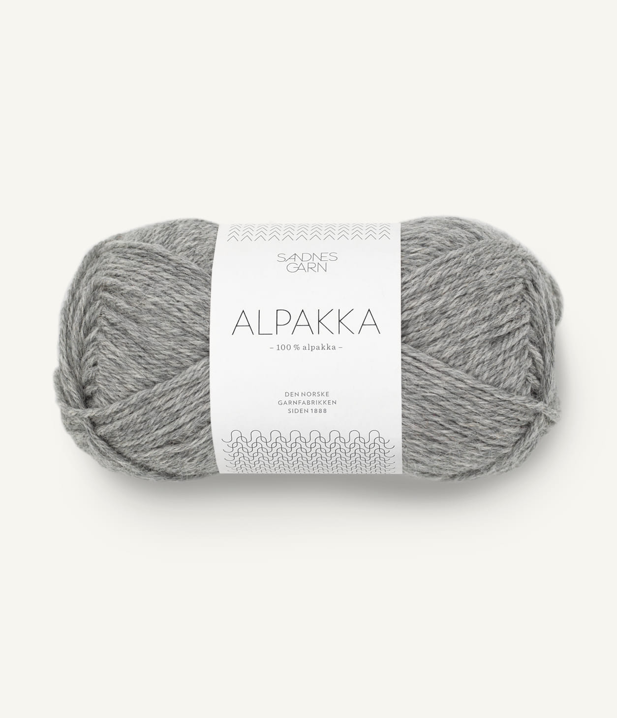 ALPAKKA  1042 Gråmelert