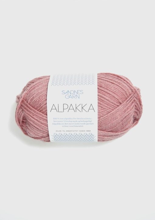 ALPAKKA  4023 Støvet gammelrosa