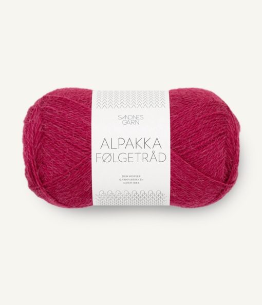 ALPAKKA FØLGETRÅD  4255 Rumba Red