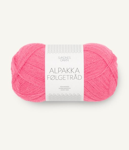 ALPAKKA FØLGETRÅD  4315  Bubblegum Pink