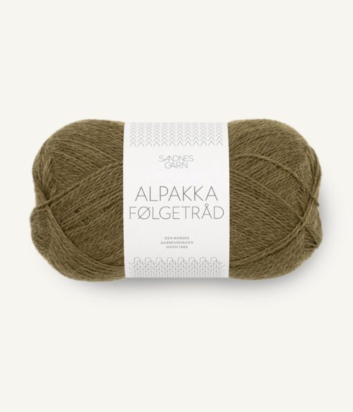 ALPAKKA FØLGETRÅD  9873 Dark Olive